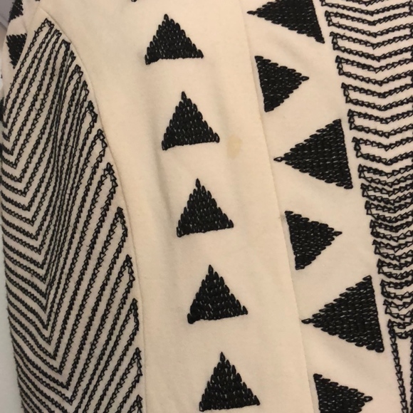 Parker White Geometric Print Dress - Picture 5 of 6